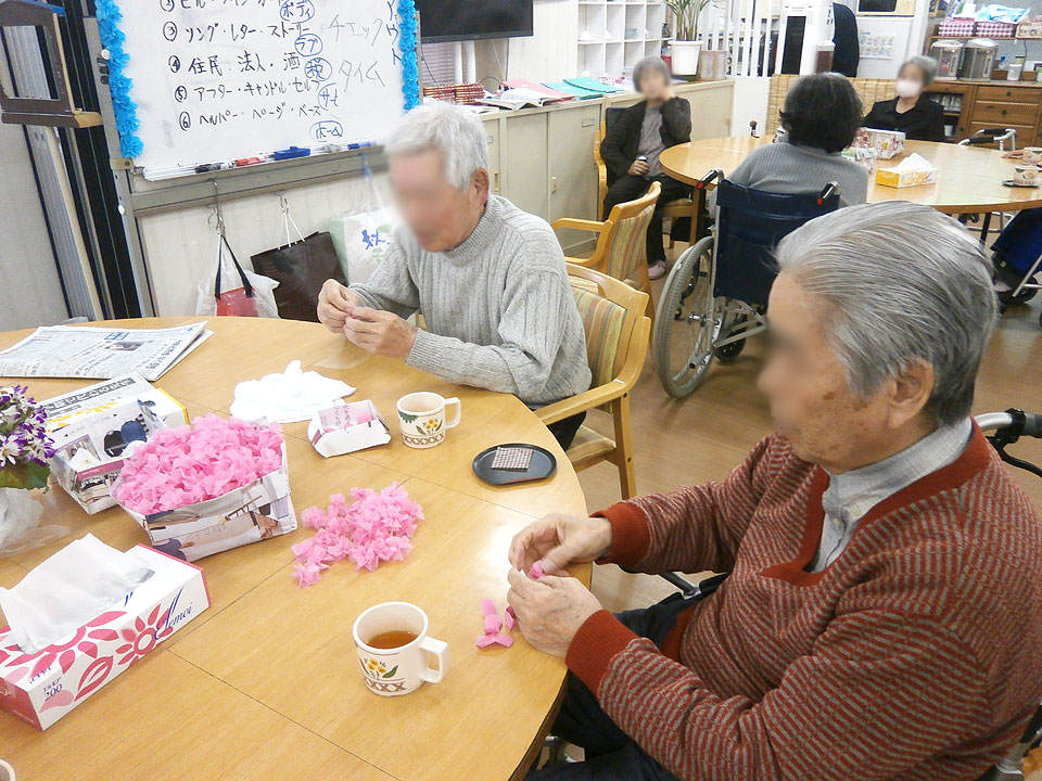 グリーンリーブズ赤枝　通所リハの様子