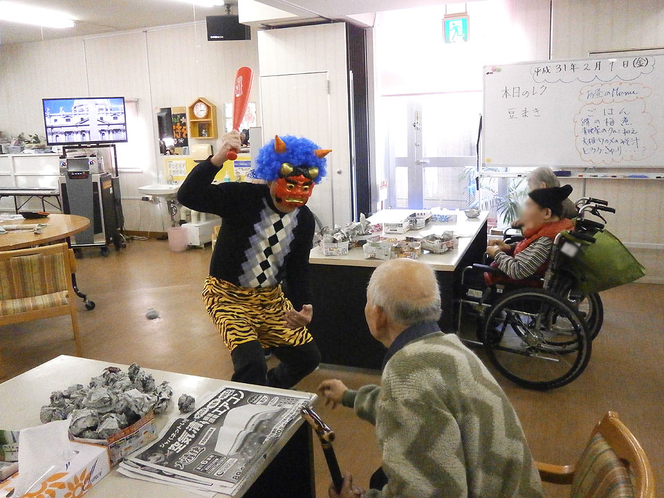 グリーンリーブズ赤枝　通所リハの様子