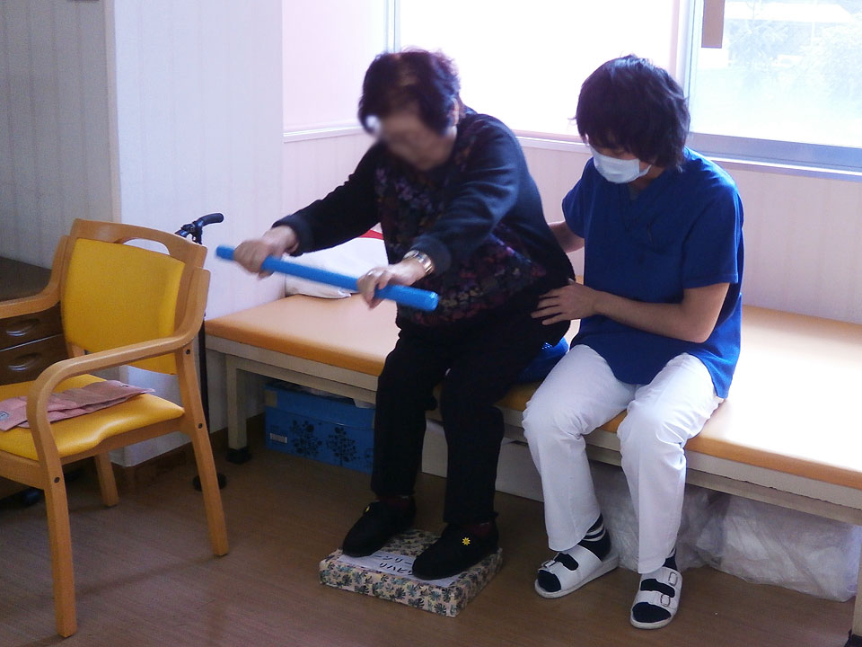 グリーンリーブズ赤枝　通所リハ　1日の流れの様子