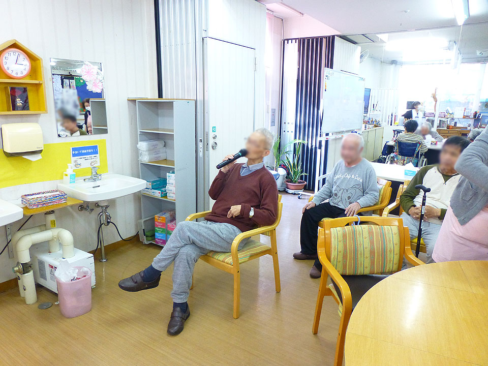 グリーンリーブズ赤枝　通所リハ　1日の流れの様子
