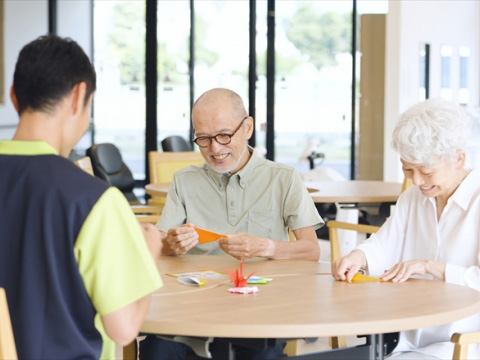 グリーンリーブズ赤枝　短期入所の様子